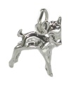 Fawn - Baby Deer sterling silver charm .925 x 1 Fawns berlocker