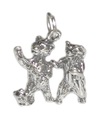 3 orsi filastrocca charm in argento sterling .925 x 1 Dov'è Riccioli d'oro