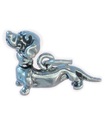 Dachshund sterling silver charm .925 x 1 Sausage Dogs Dog charms