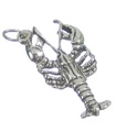 Hummer Sterling Silber Charm .925 x 1 Hummer Ocean Animals Charms