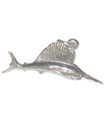 Ciondolo in argento sterling pesce vela pesce vela .925 x 1 Ciondoli pesci veloci