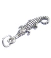 Crocodile Alligator sterling silver charm .925 x1 Gator Crocodiles charm