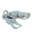 Clogs Paar Schuhe Sterling Silber Charm .925 x1 Holland Dutch Clog Charms