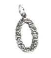 Hawaiian Lei charm i sterling silver .925 x 1 Hawaii charm