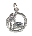 Grass Shack sterling silver charm .925 x 1 Holiday Paradise berlocker