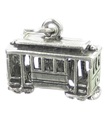 Charm in argento sterling Funivia Tram .925 x 1 Charms Funivie Tram