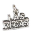 Charm de plata esterlina de Las Vegas Gamble .925 x 1 encantos de América del Norte de EE. UU.