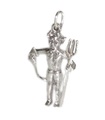 Devil Satan charm i sterling silver .925 x 1 Stygg Lucifer -charm