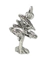 Cypress Tree charm i sterling silver .925 x 1 Cypres Trees berlocker