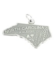 Charm i sterling silver i North Carolina State .925 x1 USA -charm