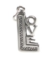 Love sterling zilveren bedel .925 x 1 liefdevolle bedel