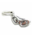 Ciondolo in argento sterling per occhiali da sole .925 x 1 ciondoli per occhiali da sole