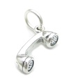 Telefon charm i sterling silver .925 x 1 telefoner telefon handenhet berlocker