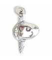 Mola Fish Sunfish charm i sterling silver .925 x 1 Fishes berlocker