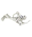 Scuba Diver charm i sterling silver .925 x 1 Dykning och Sub Aqua berlocker