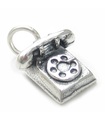 Charm de plata esterlina para teléfono .925 x 1 Phones Charm de teléfono