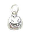 Pumpa sterling silver charm .925 x 1 Pumpor Halloween charm