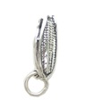 Ear Of Corn sterling silver charm .925 x 1 Corns on the cob charms