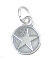 Charm estrella de plata esterlina .925 x 1 Charms de estrellas