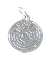 Man in a Maze sterling silver charm .925 x 1 charm Iitoi Iithi Tohono