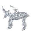 Chai Hai 2D charm in argento sterling .925 x 1 simbolo simboli charms