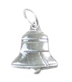 Liberty Bell 2D berlock i sterling silver .925 x 1 Klockor berlocker