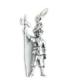 Charm in argento sterling Guardia Vaticana .925 x 1 charms Guardie Svizzere