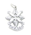 Doves of Peace berlock i sterlingsilver .925 x 1 Caring Love berlocker