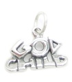 God Child charm i sterling silver .925 x 1 Godchild dop charmar