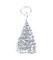 Ciondolo in argento sterling albero di Natale .925 x 1 ciondoli alberi di Natale