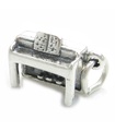 Charm in argento sterling per pianoforte spinetta .925 x 1 Charms per spinette di pianoforte