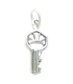 Charm llave de plata esterlina .925 x 1 Charms llaves