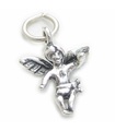 Ängel liten charm i sterling silver .925 x1 Angels Memory Protection berlocker