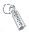 Babyflasche Sterling Silber Charm .925 x 1 Babyflaschen Charms