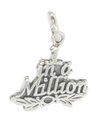 One in a million sterling silver charm .925 x 1 Unique and Love charms