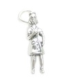 Krankenschwester Sterling Silber Charm .925 x 1 Krankenpflege Krankenpflege medizinische Charms