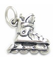 Roller Blade sterling silver berlock .925 x 1 Blading skating berlocker