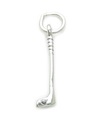 Golf Club and Ball sterling silver charm .925 x 1 Golfing charms