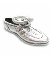 Charm en argent sterling de chaussure de piste .925 x 1 charme de chaussures de marathon de course