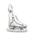 Charm de plata de ley patinaje sobre hielo .925 x1 patines patinaje sobre hielo patinaje charms