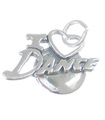 I Love Dance berlock i sterlingsilver .925 x 1 Dansande berlocker