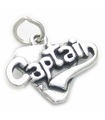 Captain sterling silver charm .925 x 1 Leader Captains charms