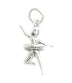 Ballerina charm i sterling silver .925 x 1 Ballerinas Ballettdanser