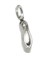 Ballettdansare tofflor charm i sterling silver .925 x 1 Ballerina charm