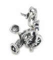 Tricycle charm i silver .925 x 1 Barnens första cykel charm