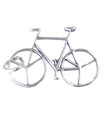 Fahrradanhänger aus Sterlingsilber .925 x 1 Fahrrad Fahrradanhänger Fahrradanhänger