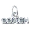 Charm in argento sterling Coach .925 x 1 Charms Allenatore Allenatore Allenamento