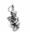 Charm de plata de ley de duende .925 x 1 Charms de cuentos de folklore irlandés