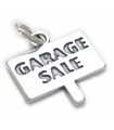 Garage Sale charm i sterling silver .925 x 1 Clearout -berlocker