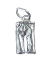 Byxor Byxor charm i sterling silver .925 x 1 Jeans charm